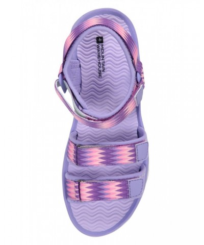 3-Strap Kids Sandals Lilac $17.76 Footwear