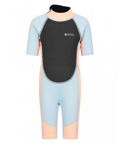 Kids Shorty 2.5/2mm Wetsuit Peach $23.21 Swimwear