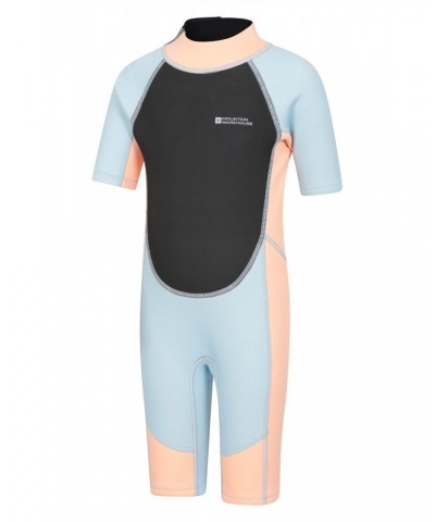 Kids Shorty 2.5/2mm Wetsuit Peach $23.21 Swimwear