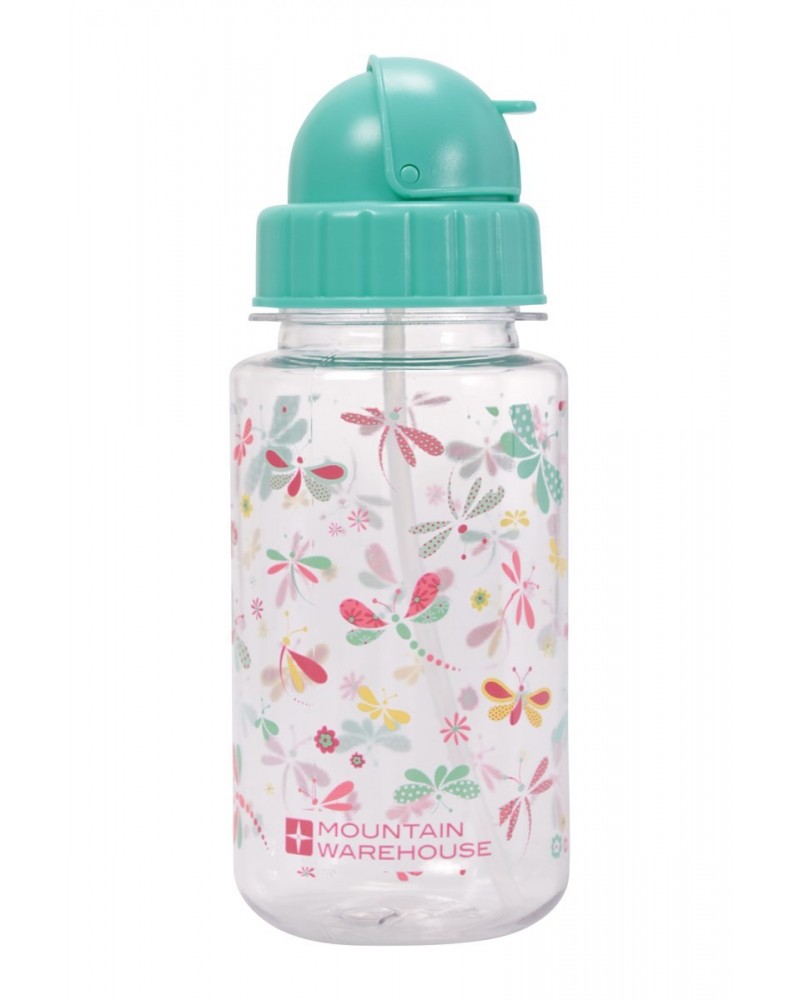 BPA Free Printed Flip Lid Kids Bottle - 12 oz Mint $9.89 Accessories