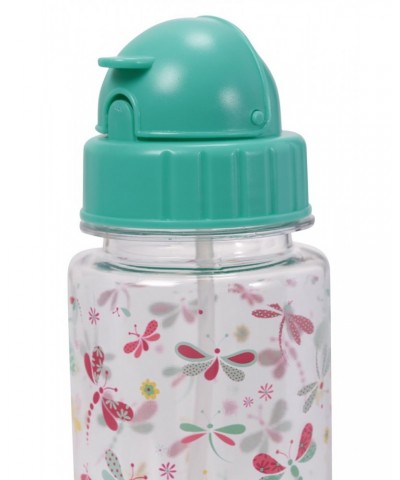 BPA Free Printed Flip Lid Kids Bottle - 12 oz Mint $9.89 Accessories