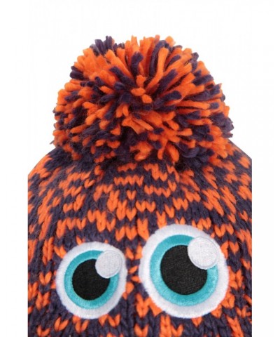 Monster Kids Fleece-Lined Beanie Orange $11.19 Accessories