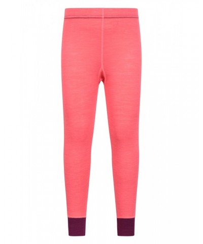 Merino Kids II Base Layer Pants Bright Pink $15.84 Base Layers