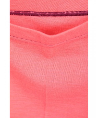 Merino Kids II Base Layer Pants Bright Pink $15.84 Base Layers