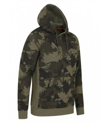 Logan Mens Camo Hoodie Green $16.50 Tops