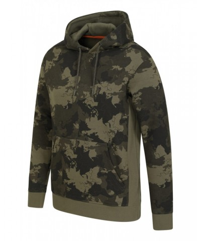 Logan Mens Camo Hoodie Green $16.50 Tops