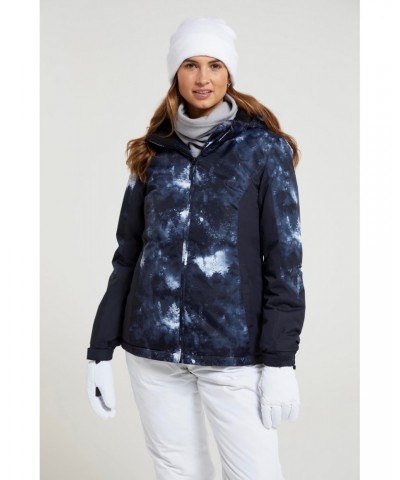 Dawn II Womens Printed Ski Jacket Monochrome $25.97 Jackets