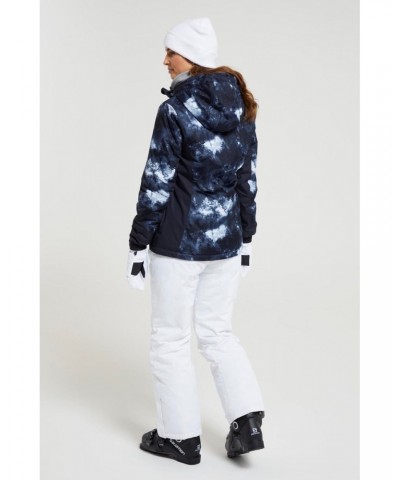 Dawn II Womens Printed Ski Jacket Monochrome $25.97 Jackets