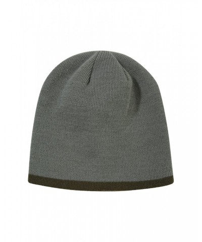 St Anton Mens Beanie Light Grey $11.20 Accessories