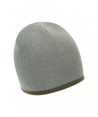 St Anton Mens Beanie Light Grey $11.20 Accessories