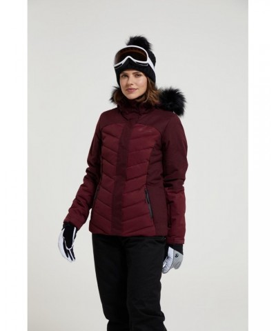 Pyrenees II Womens Insulated Ski Jacket Berry $40.80 Jackets