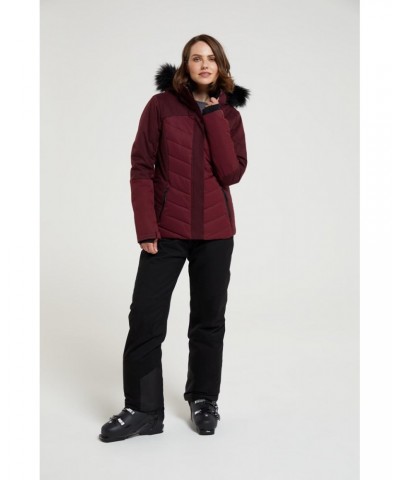 Pyrenees II Womens Insulated Ski Jacket Berry $40.80 Jackets