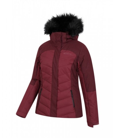 Pyrenees II Womens Insulated Ski Jacket Berry $40.80 Jackets