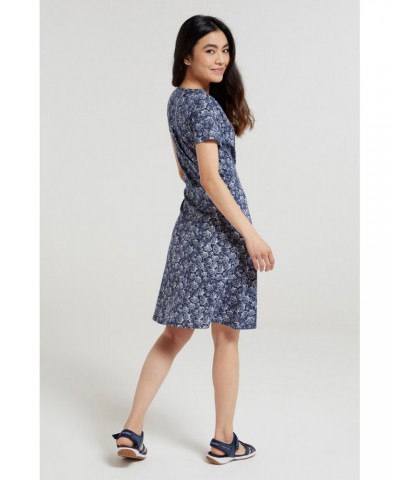 Mountain Essentials Lora Womens Skater Dress Navy $17.48 Dresses & Skirts