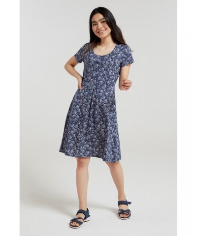 Mountain Essentials Lora Womens Skater Dress Navy $17.48 Dresses & Skirts