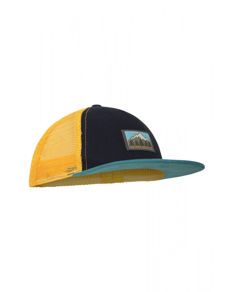 Urban Colourblock Kids Mesh Cap Navy $10.25 Accessories