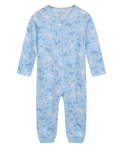 Baby Organic Bodysuit Set Light Blue $17.60 Babywear