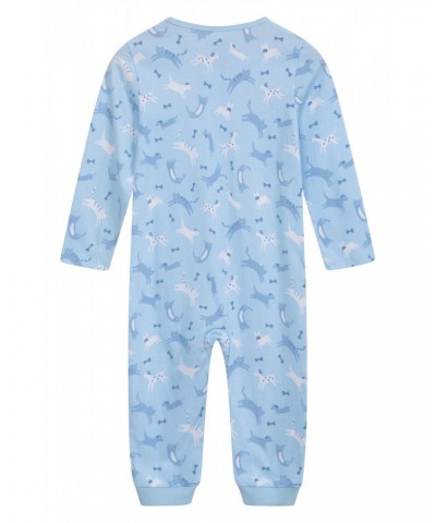 Baby Organic Bodysuit Set Light Blue $17.60 Babywear