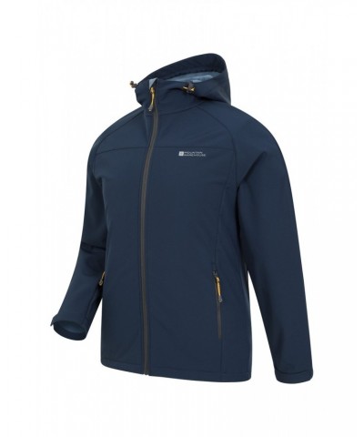 Exodus Mens Showerproof Softshell Unboxed Blue $30.79 Jackets