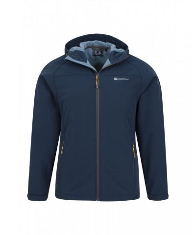 Exodus Mens Showerproof Softshell Unboxed Blue $30.79 Jackets