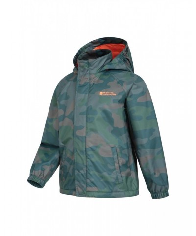 Kids Printed Waterproof Set Khaki $29.99 Jackets