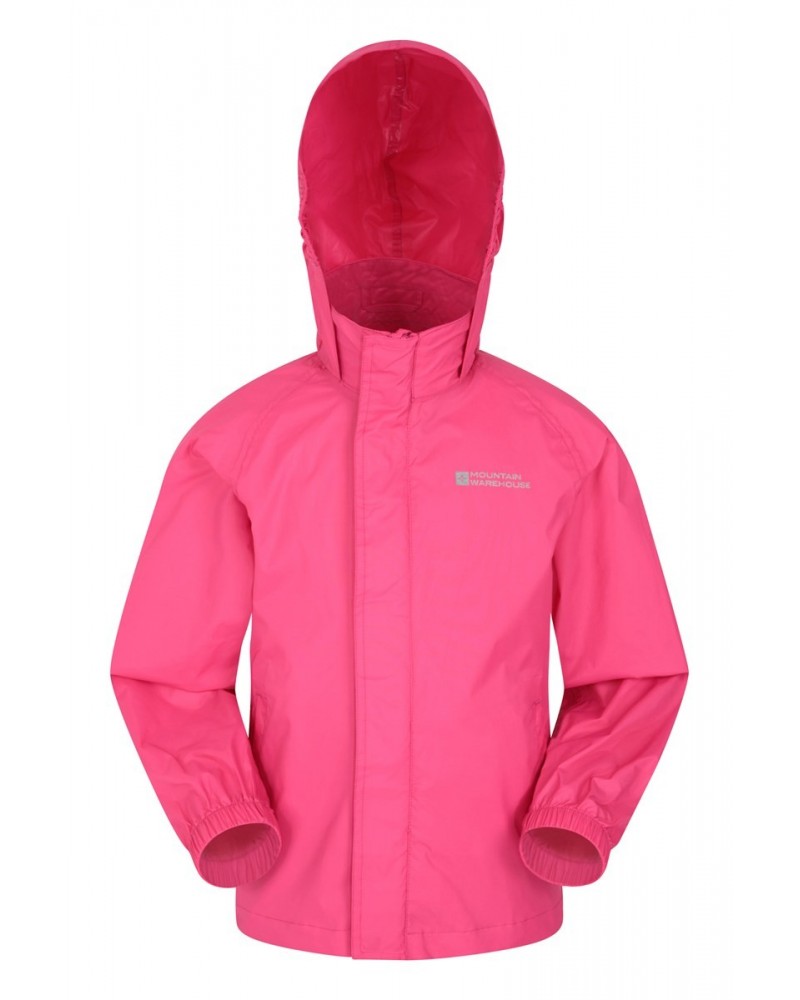 Pakka Kids Waterproof Jacket Bright Pink $11.95 Jackets