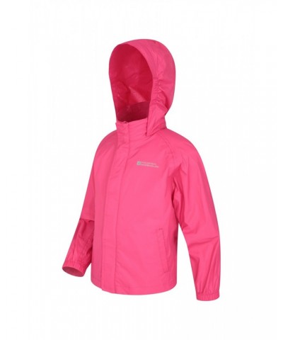 Pakka Kids Waterproof Jacket Bright Pink $11.95 Jackets