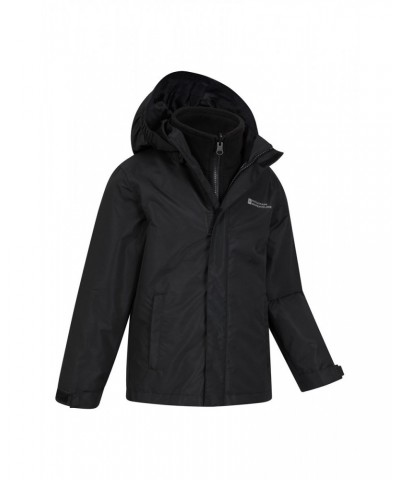 Fell Water-resistant Kids 3 in 1 Jacket Black $29.14 Jackets