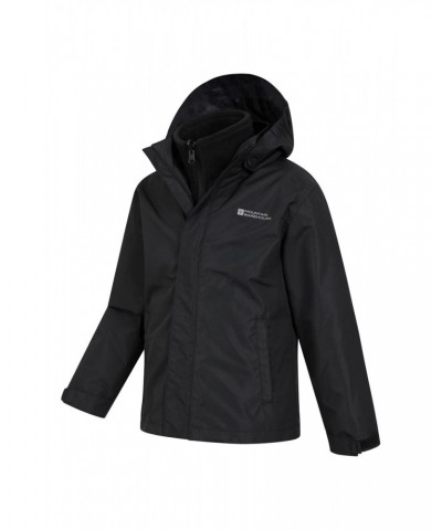 Fell Water-resistant Kids 3 in 1 Jacket Black $29.14 Jackets