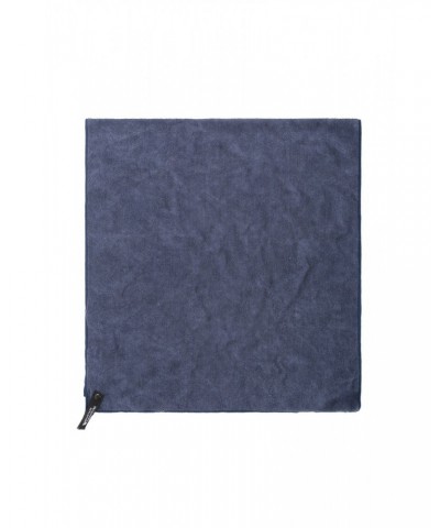 Micro Towelling Travel Towel - Large - 130 x 70cm Navy $10.19 Travel Accessories