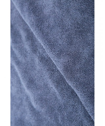 Micro Towelling Travel Towel - Large - 130 x 70cm Navy $10.19 Travel Accessories