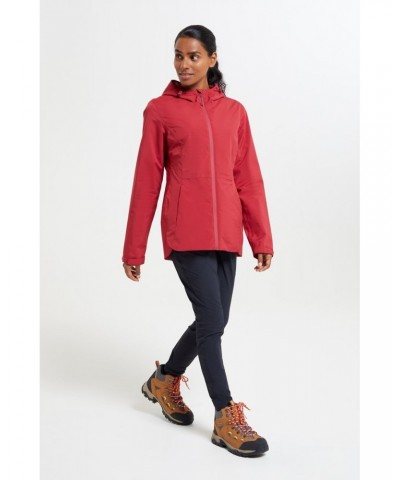 Vancouver Ultra-Lightweight Waterproof Womens Jacket Red $18.49 Jackets