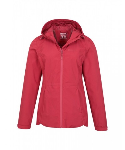 Vancouver Ultra-Lightweight Waterproof Womens Jacket Red $18.49 Jackets