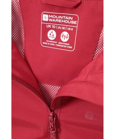 Vancouver Ultra-Lightweight Waterproof Womens Jacket Red $18.49 Jackets