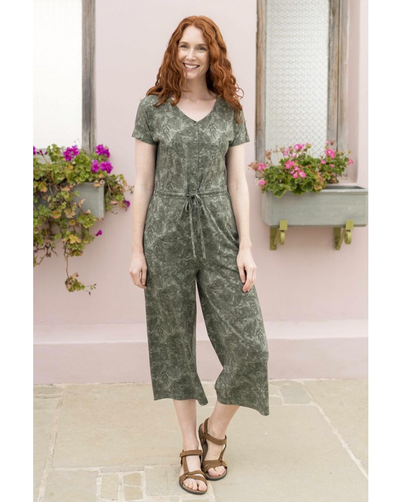 Lanai Womens Jumpsuit Forest Khaki $16.34 Dresses & Skirts