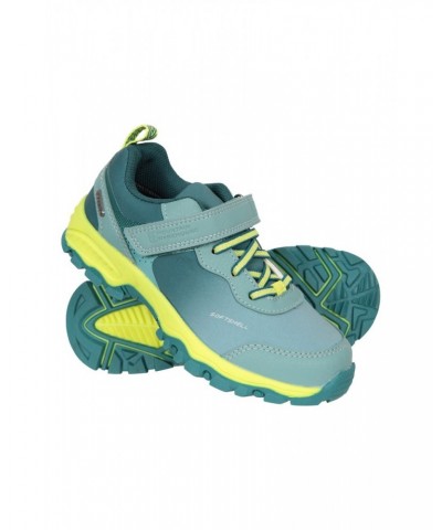 Softshell Kids Waterproof Active Shoes Green $24.90 Active