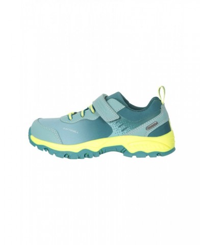 Softshell Kids Waterproof Active Shoes Green $24.90 Active