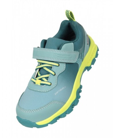 Softshell Kids Waterproof Active Shoes Green $24.90 Active