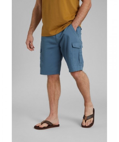Lakeside Mens Cargo Shorts Blue $20.39 Pants