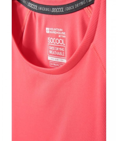 Endurance Womens T-Shirt Coral $10.59 Active