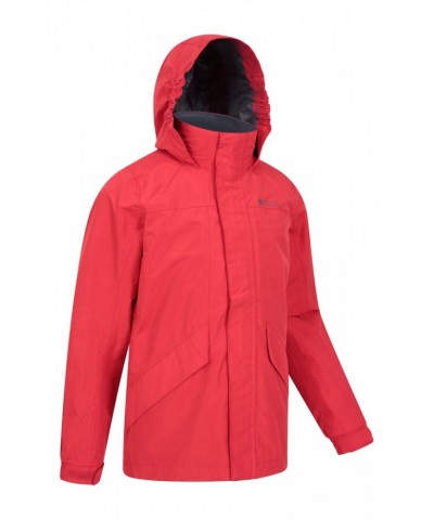 Solar Kids Waterproof Jacket Red $25.64 Jackets