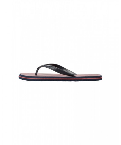 Beach Walk Mens Flip Flops Orange $7.64 Footwear