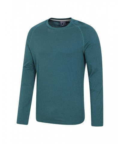 Saunter Mens Bamboo Crew Neck Top Green $21.45 Tops