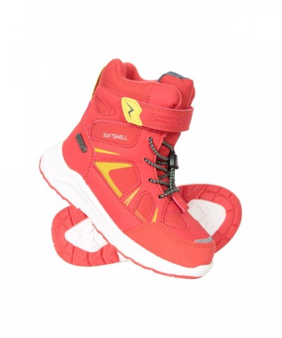 Dimension Toddler Waterproof Hiking Boots Red $26.54 Footwear