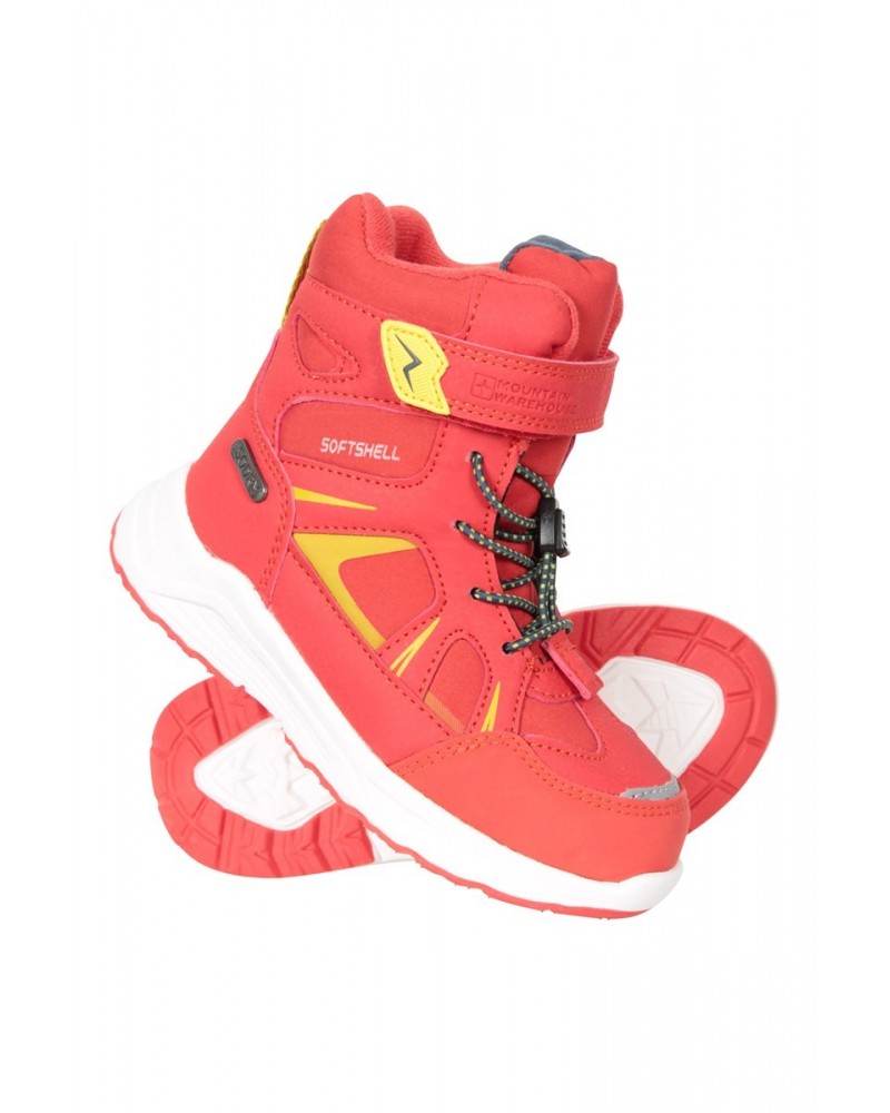 Dimension Toddler Waterproof Hiking Boots Red $26.54 Footwear