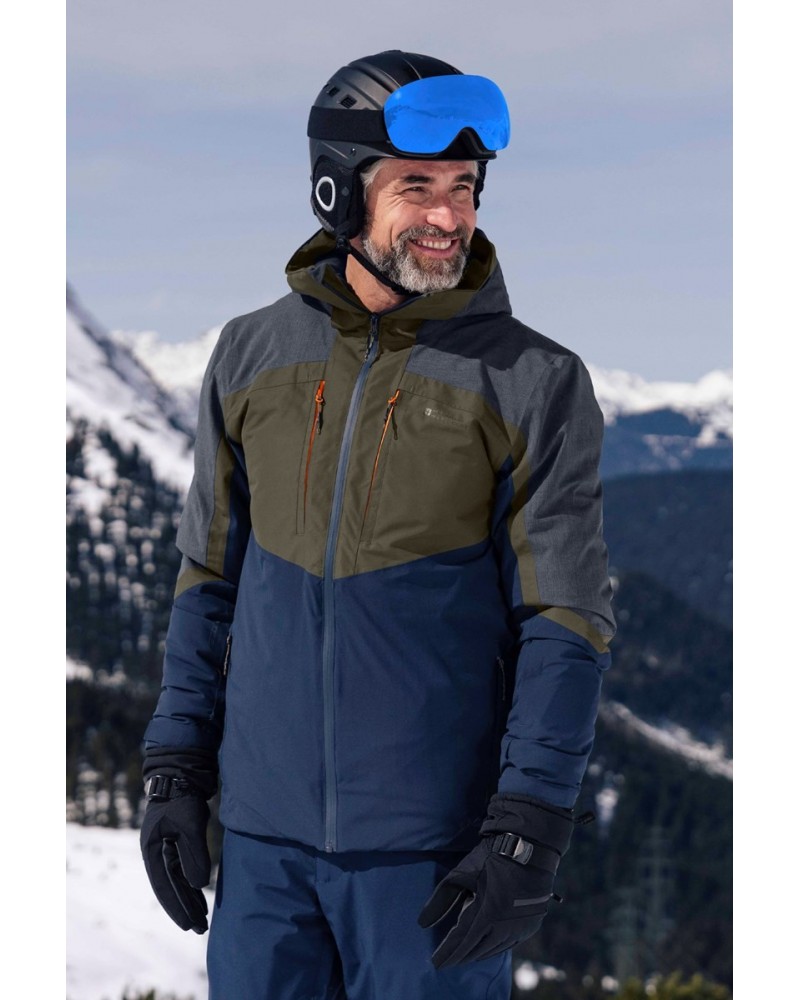 Anton Mens Waterproof Ski Jacket Khaki $39.00 Jackets