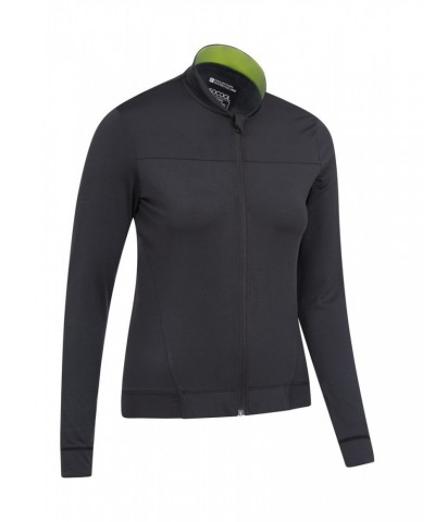 Pro Womens Cycling Jersey Black $19.20 Active