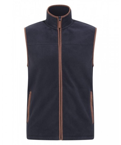 Rove Mens Fleece Vest Navy $17.76 Fleece