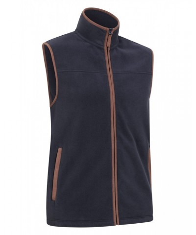 Rove Mens Fleece Vest Navy $17.76 Fleece