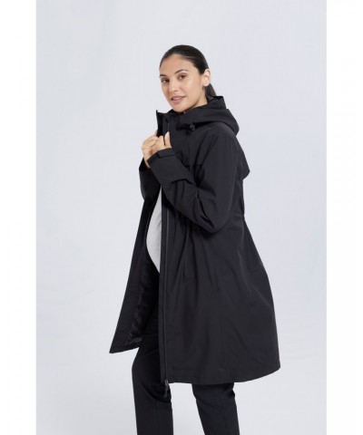 Hilltop Maternity Lightweight Waterproof Jacket Black $34.79 Jackets